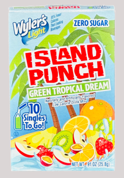 (MHD 03/2023) Wyler's Island Punch - Green Tropical Dream